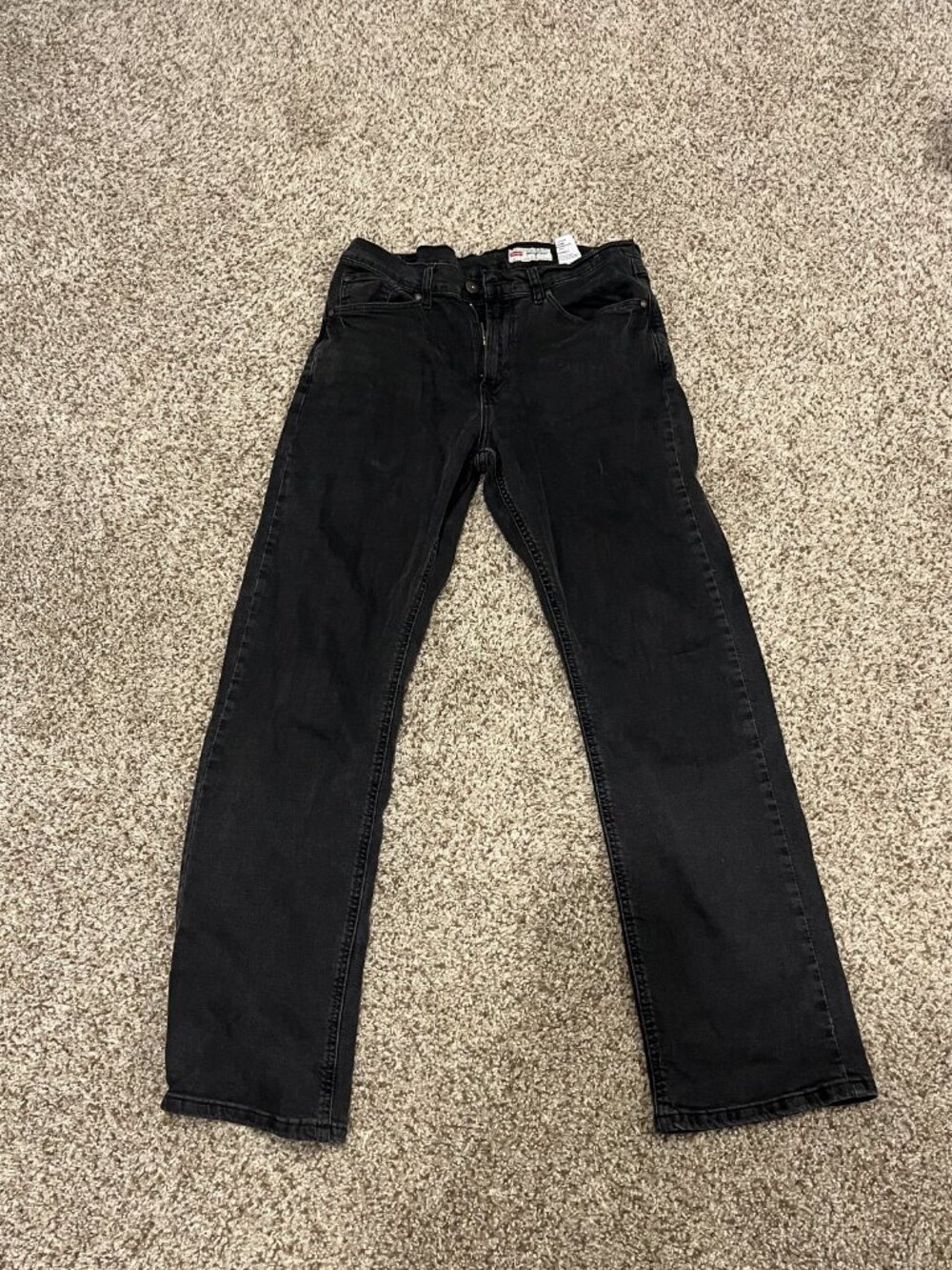 Wrangler Relaxed Boot Black Jeans Men’s 32x32